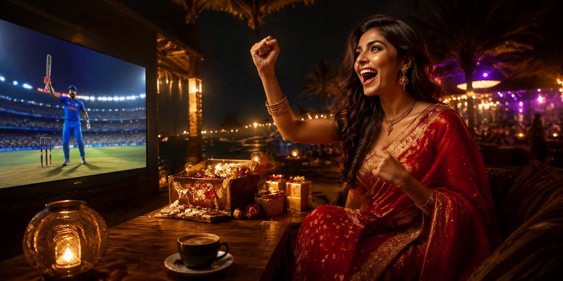 Excited player enjoying cricket betting on az204 mobile